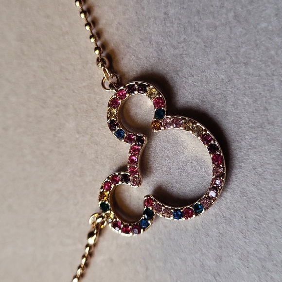DISNEY Mickey gem necklace BNIB - Picture 4 of 4